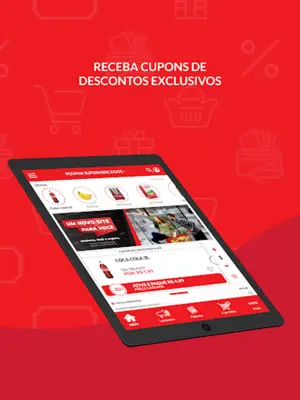 Poupar Supermercados android App screenshot 1